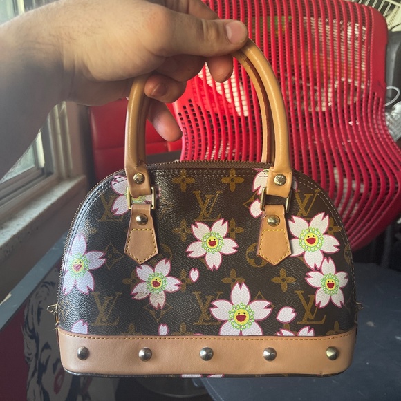 Louis Vuitton Handbags - Louis Vuitton Cherry Blossom Tote Bag - Takashi Murakami